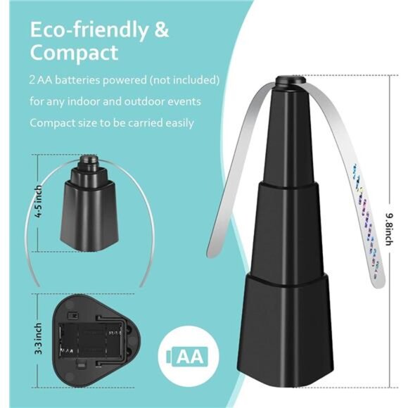 Fly Fans for Tables, Fly Fan Outdoor Indoor Keep Flies Away, Table Top Fly Fan - Picture 4 of 7